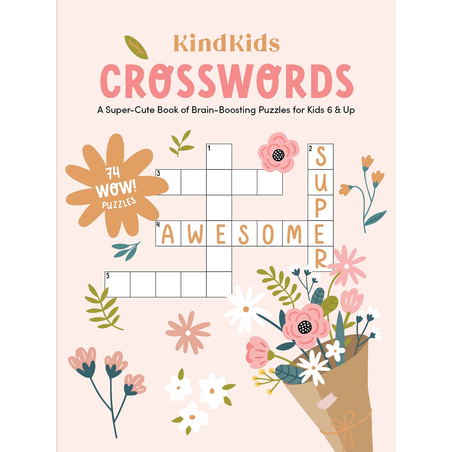 KindKids Crosswords: A Super-Cute Book of Brain-Bo