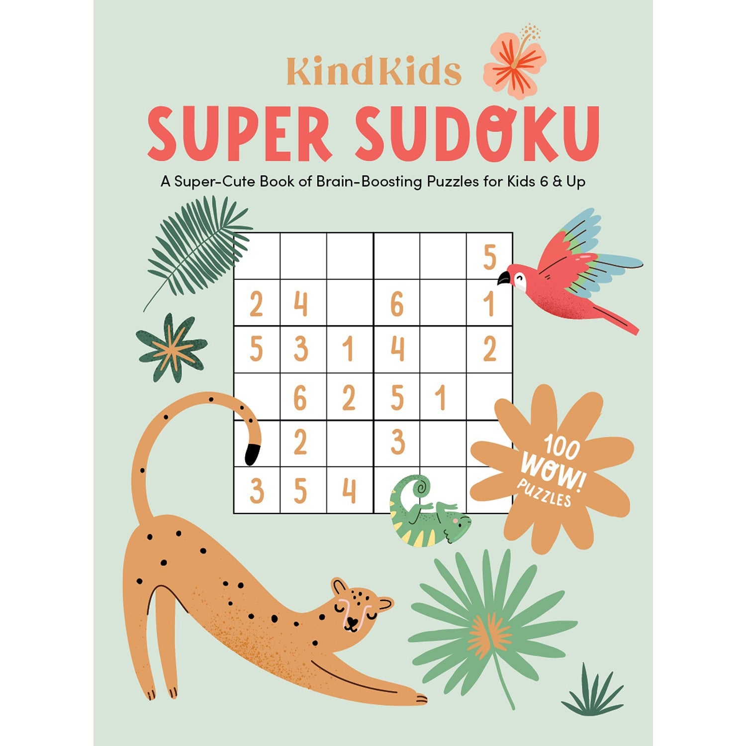 KindKids Super Sudoku: A Super-Cute Book of Brain-